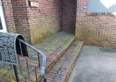 Brick Before Cleaning