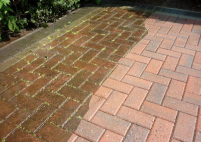 Pressure Washing Paver Patio